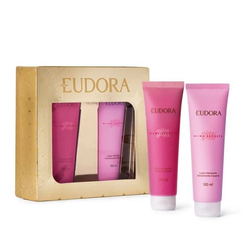 Kit Presente Niina Secrets: Loção Hidratante Desodorante Corporal 100ml + Sabonete Líquido em Calda 100ml | Eudora